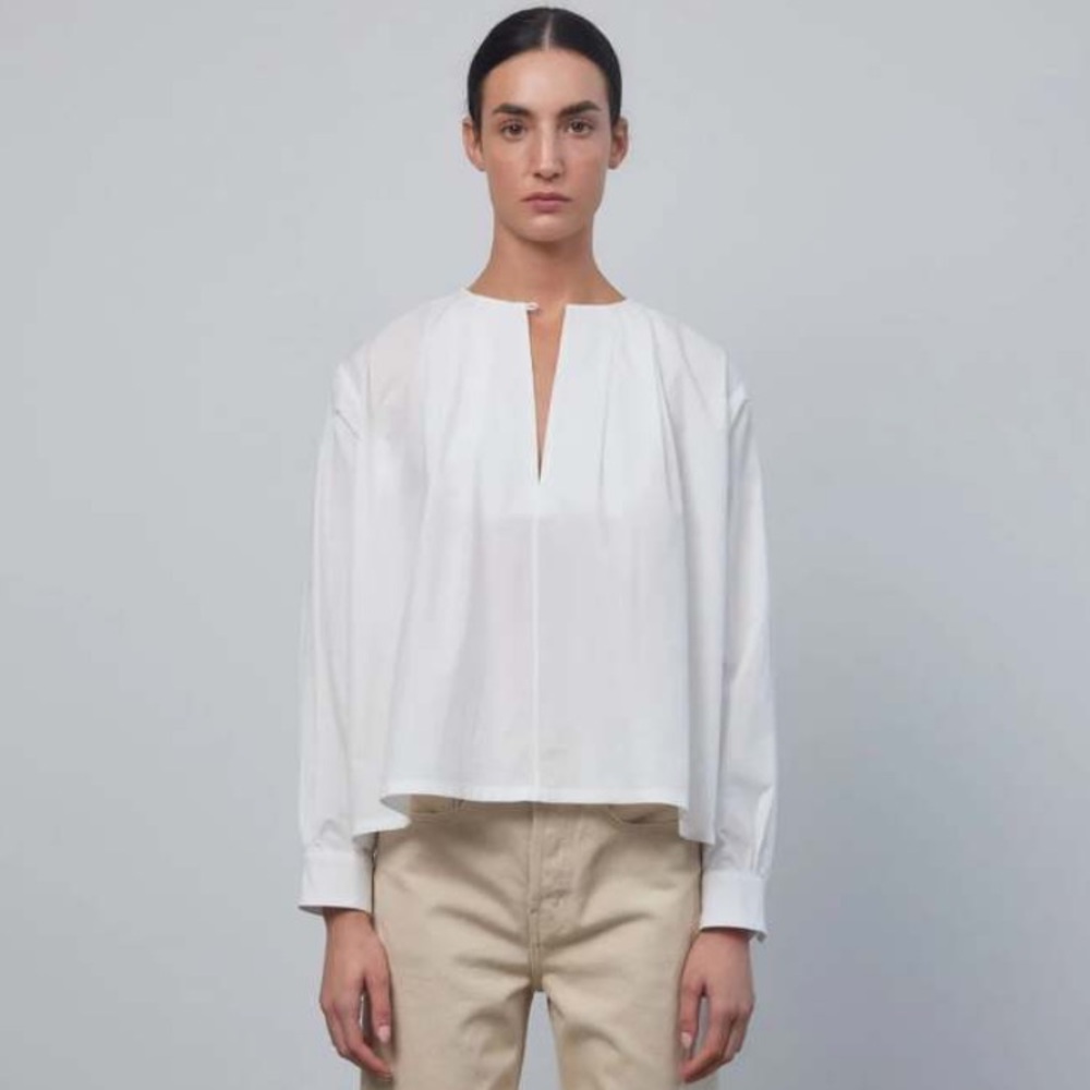 B SIDES Fira Poplin Top